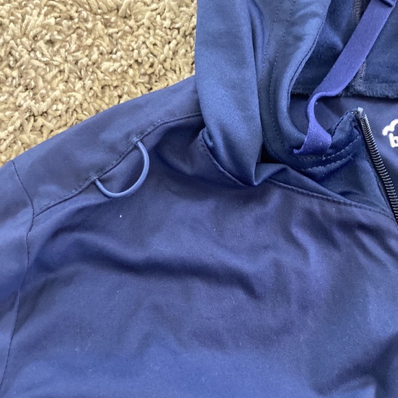 Navy Scrub Hoodie Size L - Picture 4 of 5